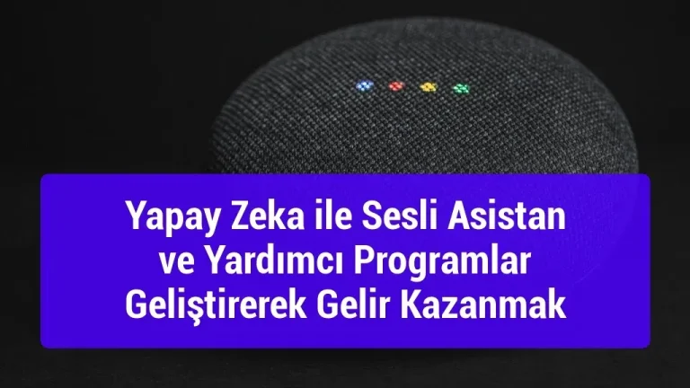 Yapay Zeka ile Sesli Asistanlar: Geleceğin Teknolojisi